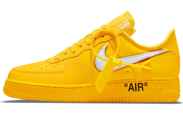

Кроссовки Nike Air Force 1 Low Off-White Ica University Gold