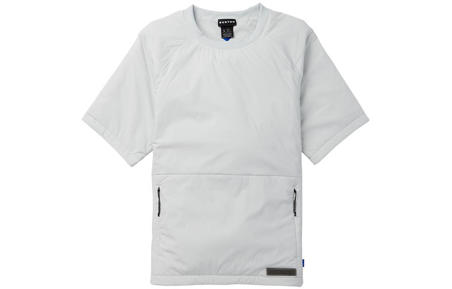 

Футболка с рукавом реглан унисекс белая BURTON