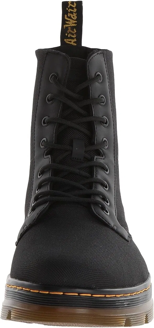 Ботинки и ботильоны Dr. Martens COMBS из ткани Cordura и резины, унисекс, для взрослых, Black Sheer Joy — фото 4