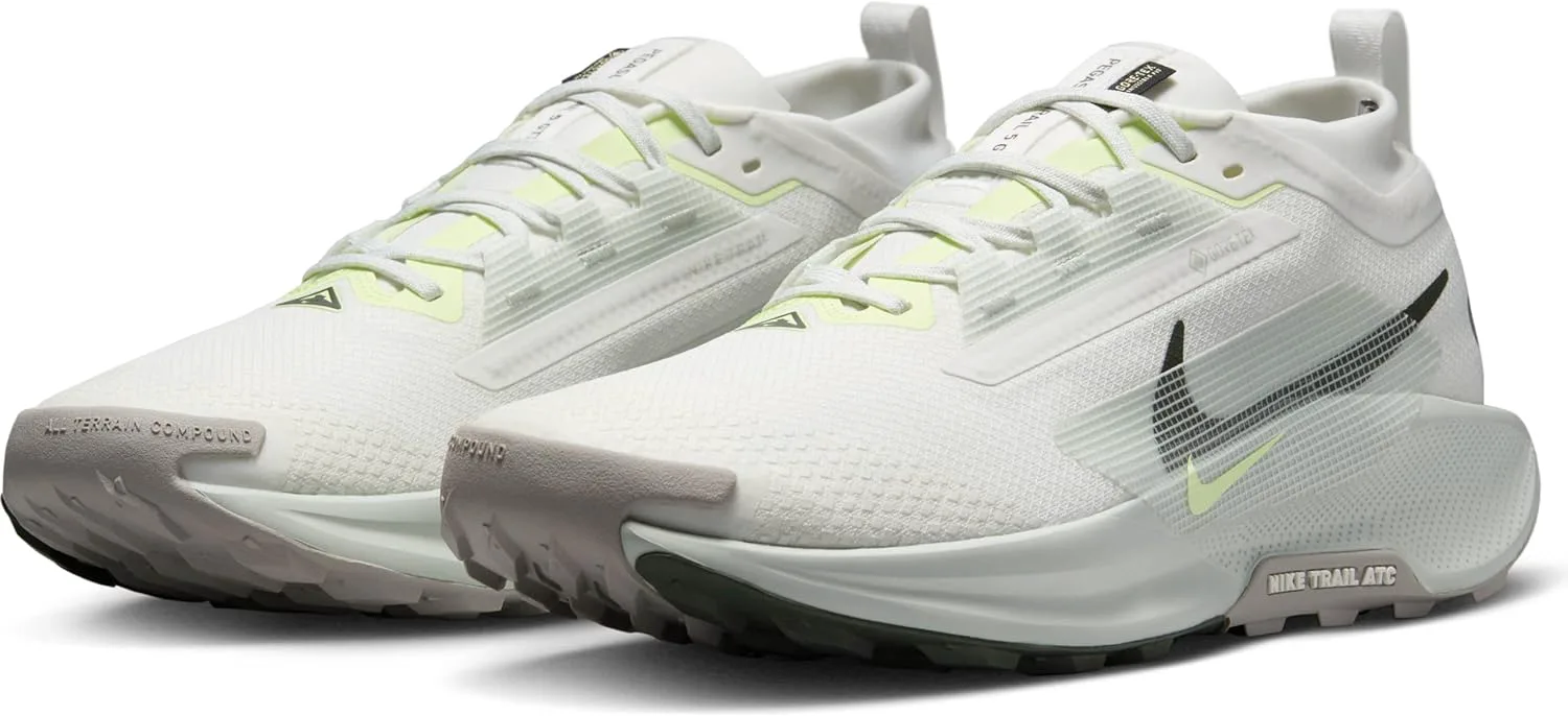 Мужские кроссовки для трейлраннинга Nike Pegasus Trail 5 GORE-TEX водонепроницаемые, светло-серебристый — фото 2