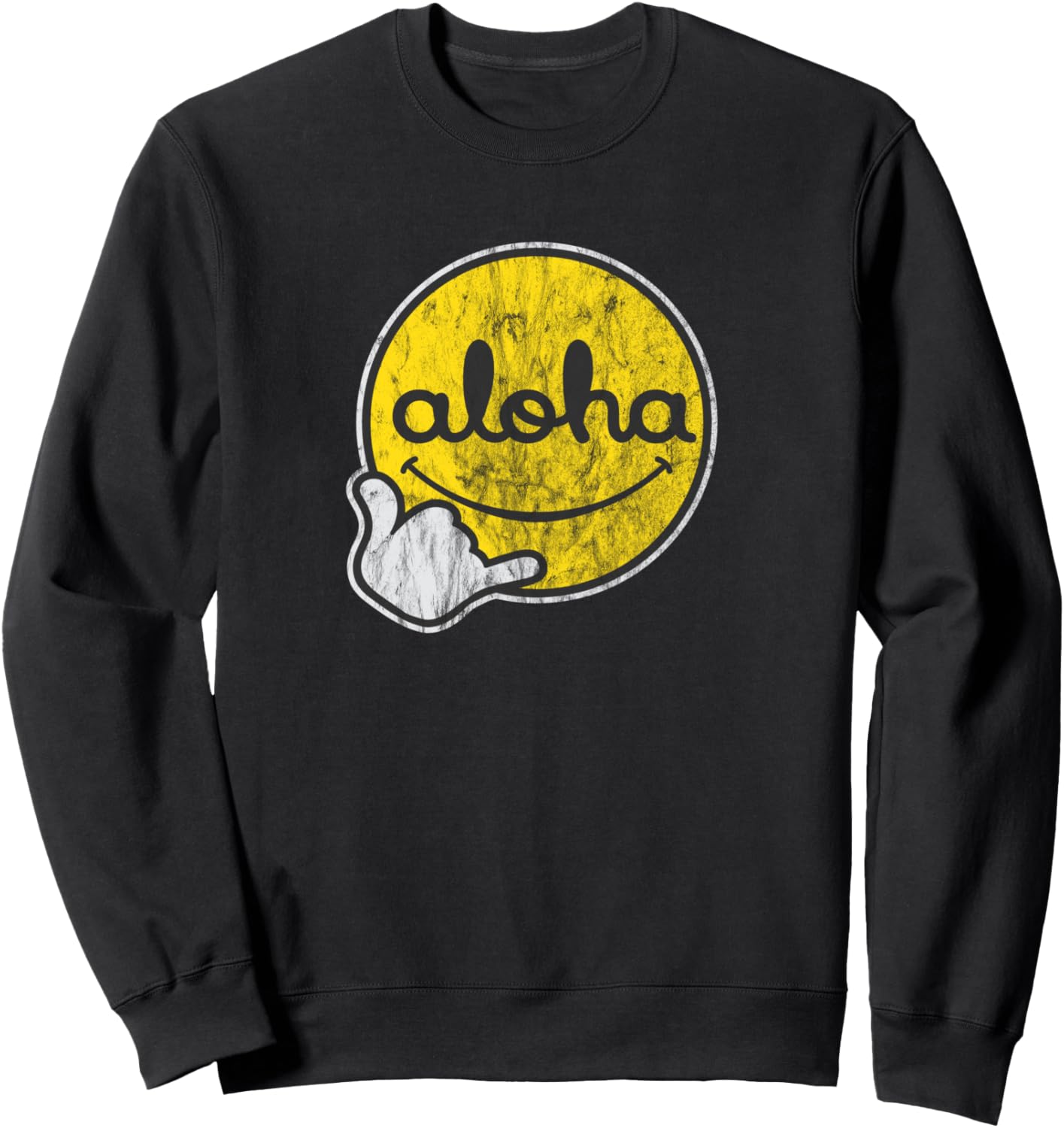 

Толстовка Aloha Smiley Shaka Aloha Joe'S Hawaii, черный