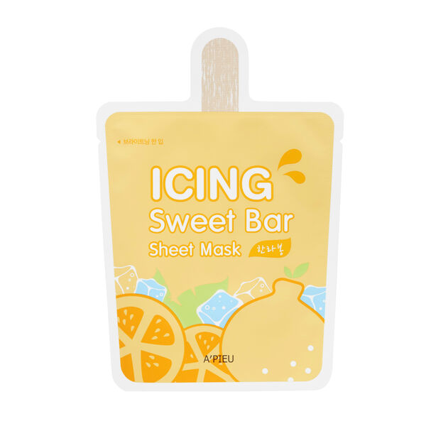 

Осветляющая тканевая маска с мандарином для лица, 21 г A'Pieu Sweet bar icing
