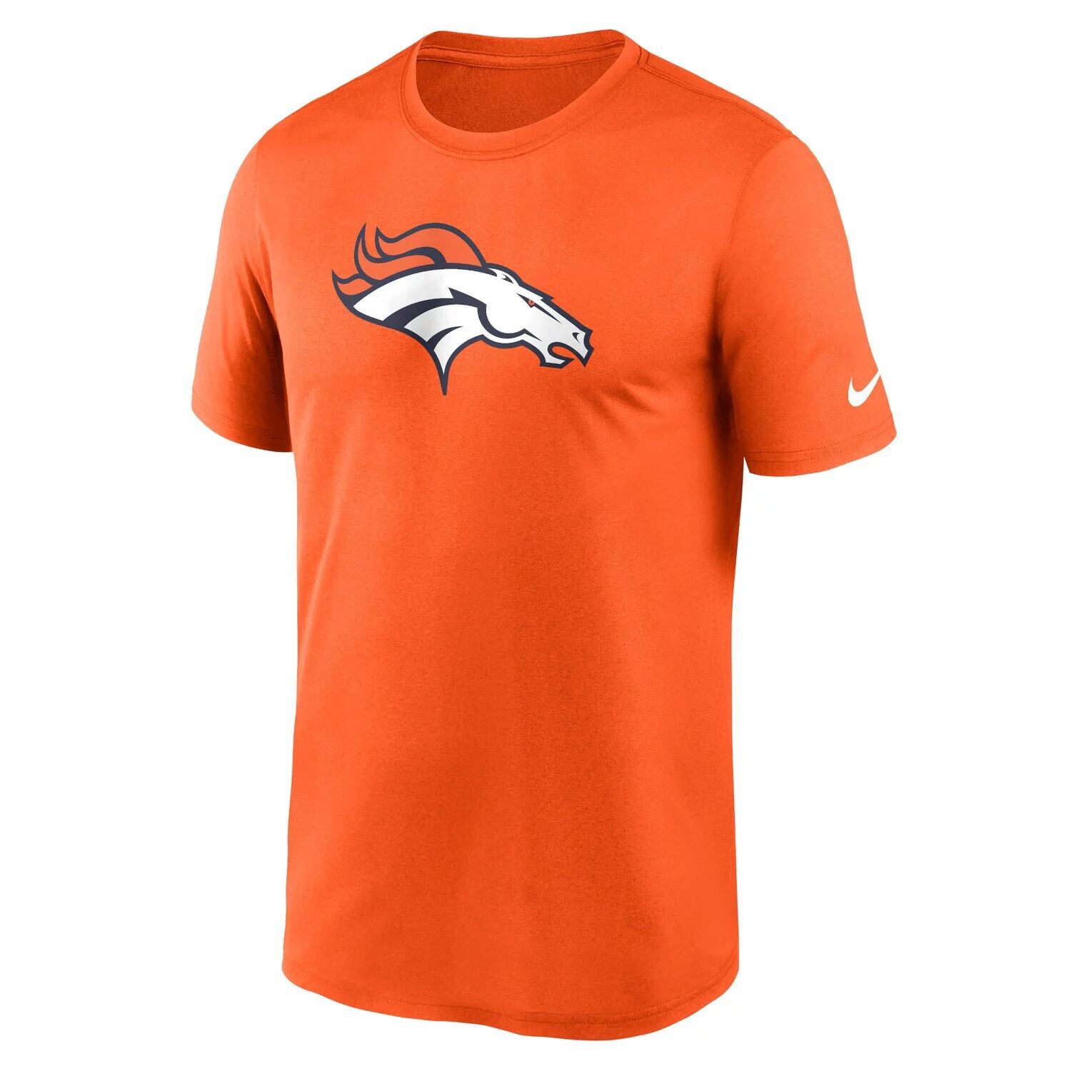 Мужская оранжевая футболка с логотипом Denver Broncos Legend Performance Nike — фото 2