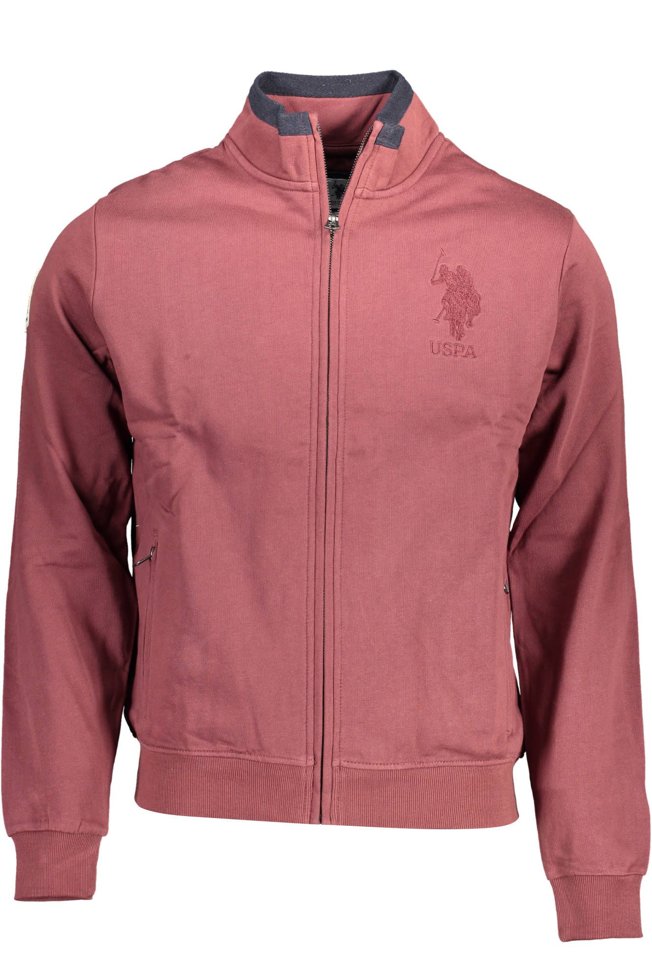 

Фиолетовый хлопковый мужской свитер U.S. Polo Assn.