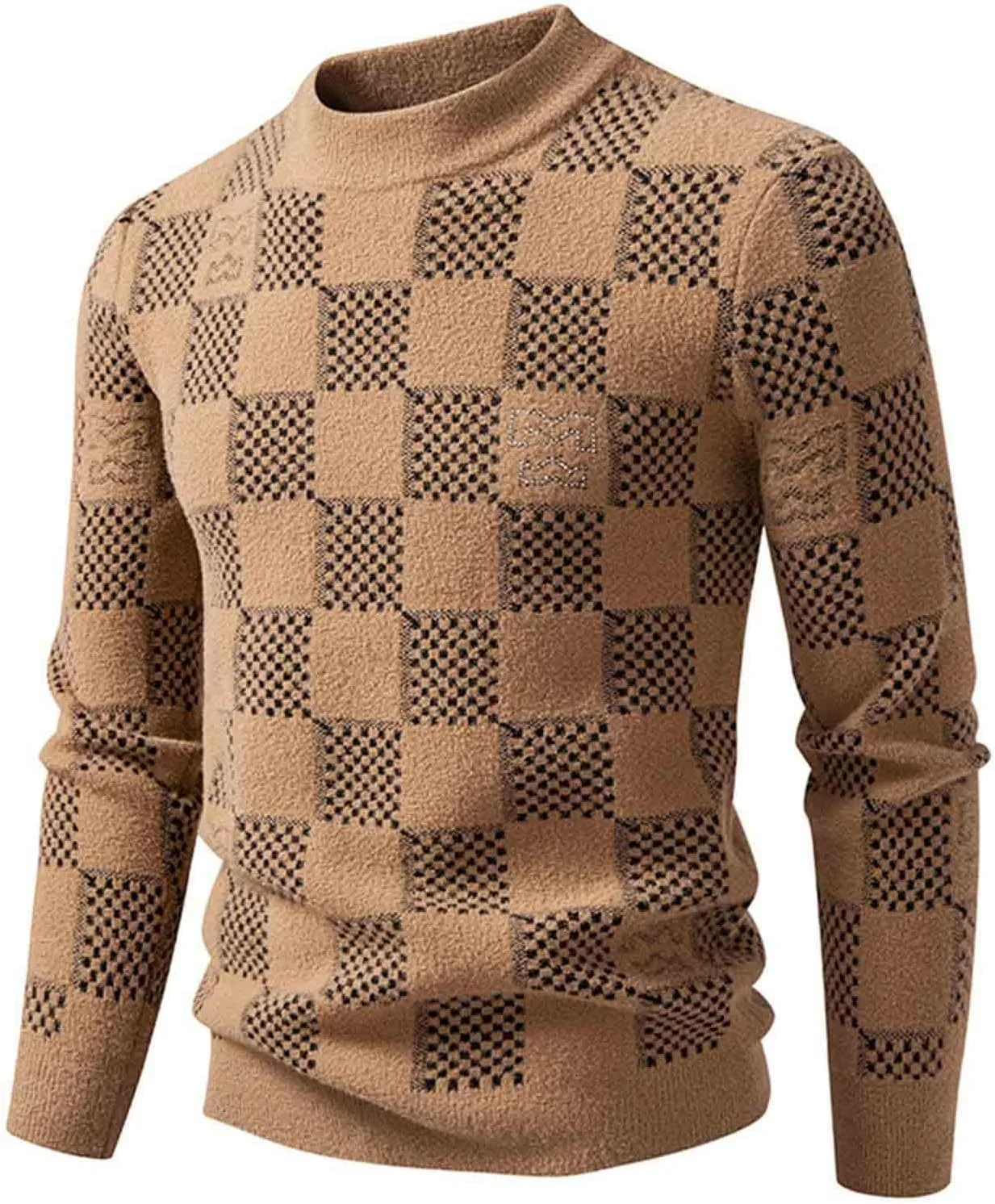 

Мужской свитер-полузип Slim Fit с длинным рукавом