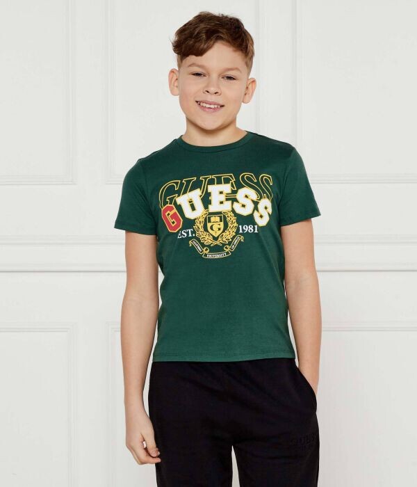 

Футболка детская Guess Regular Fit, зеленый