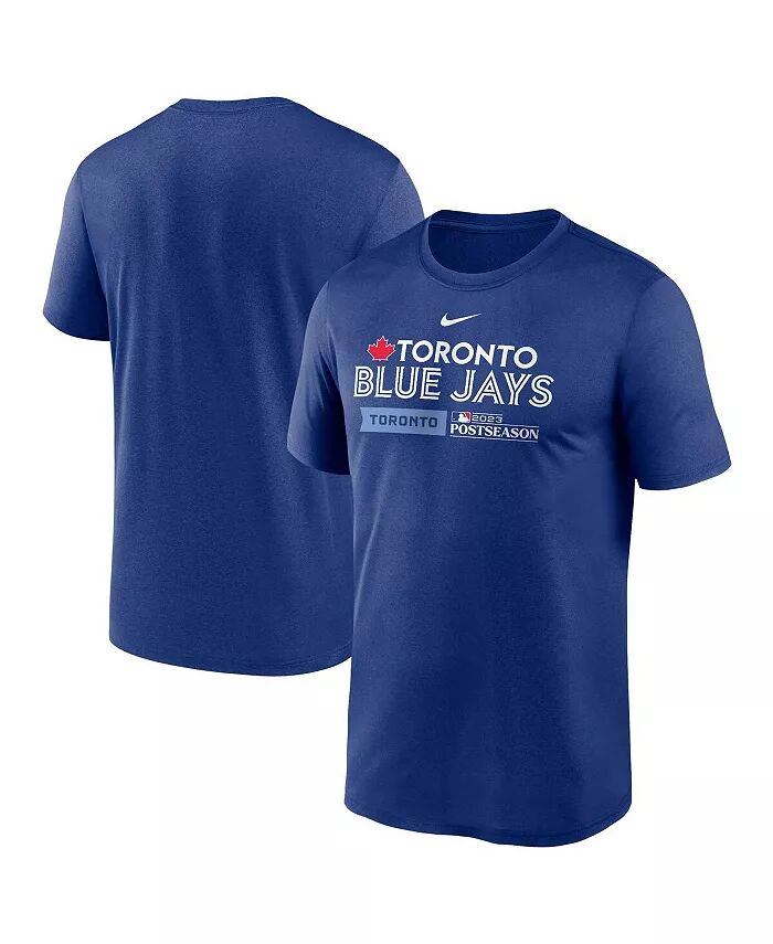 

Мужская футболка Royal Toronto Blue Jays 2023 Post Season Authentic Collection Dugout Nike, синий