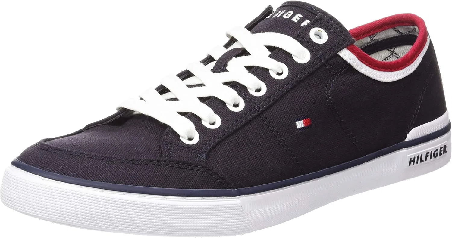 Мужские текстильные кроссовки Tommy Hilfiger Core Corporate, Blue Midnight 403