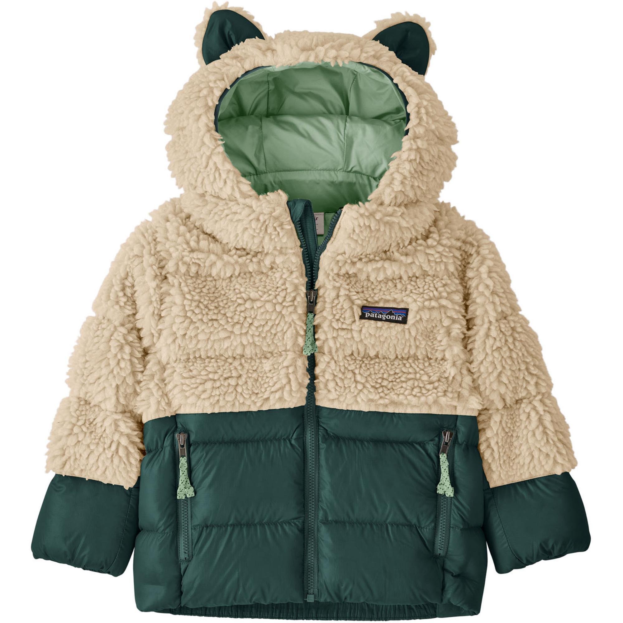 

Детская пушистая куртка Hi-Loft Furry Friends для мальчиков Patagonia, Cascade Green