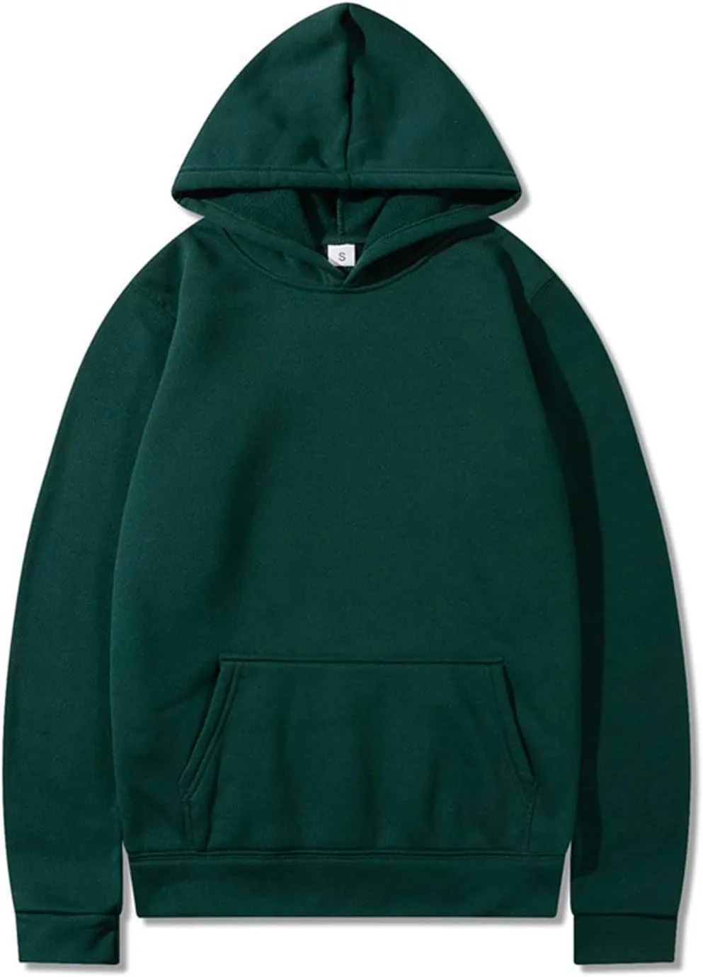 

Классический худи Casual для мужчин, свободный, с капюшоном и карманом