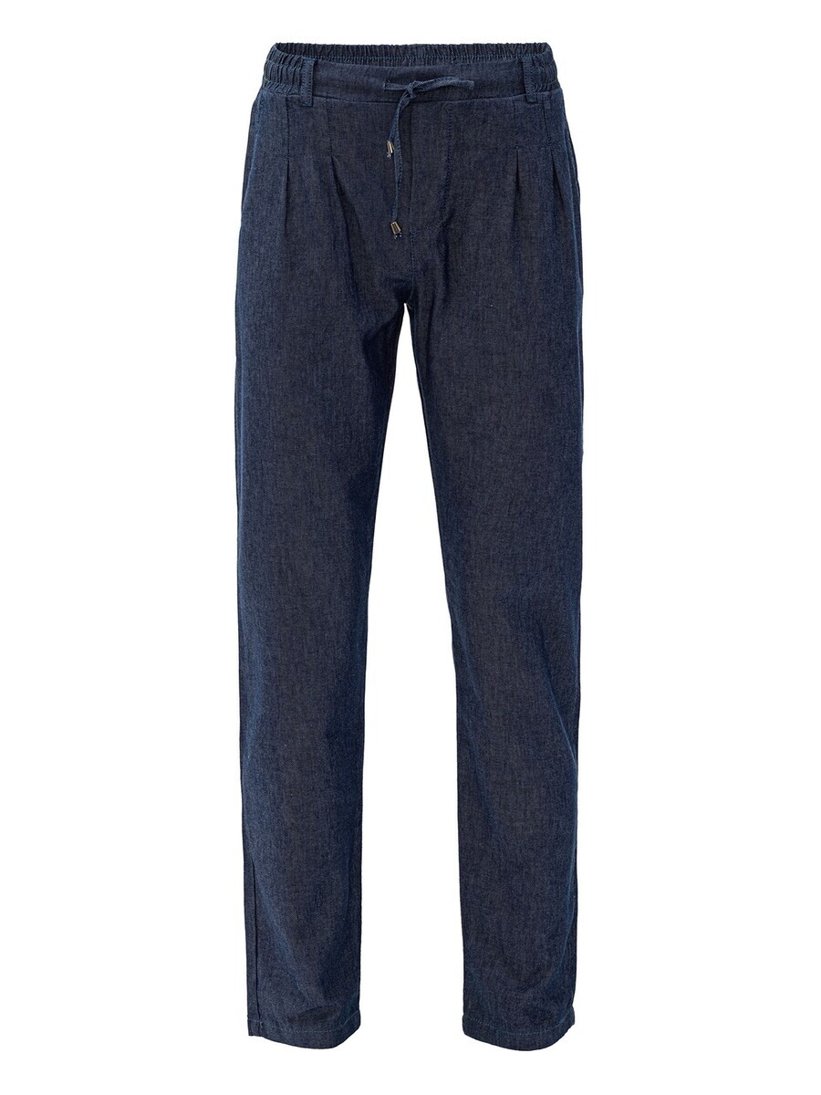 

Брюки By Diess Collection Regular Pleat-Front Pants, индиго