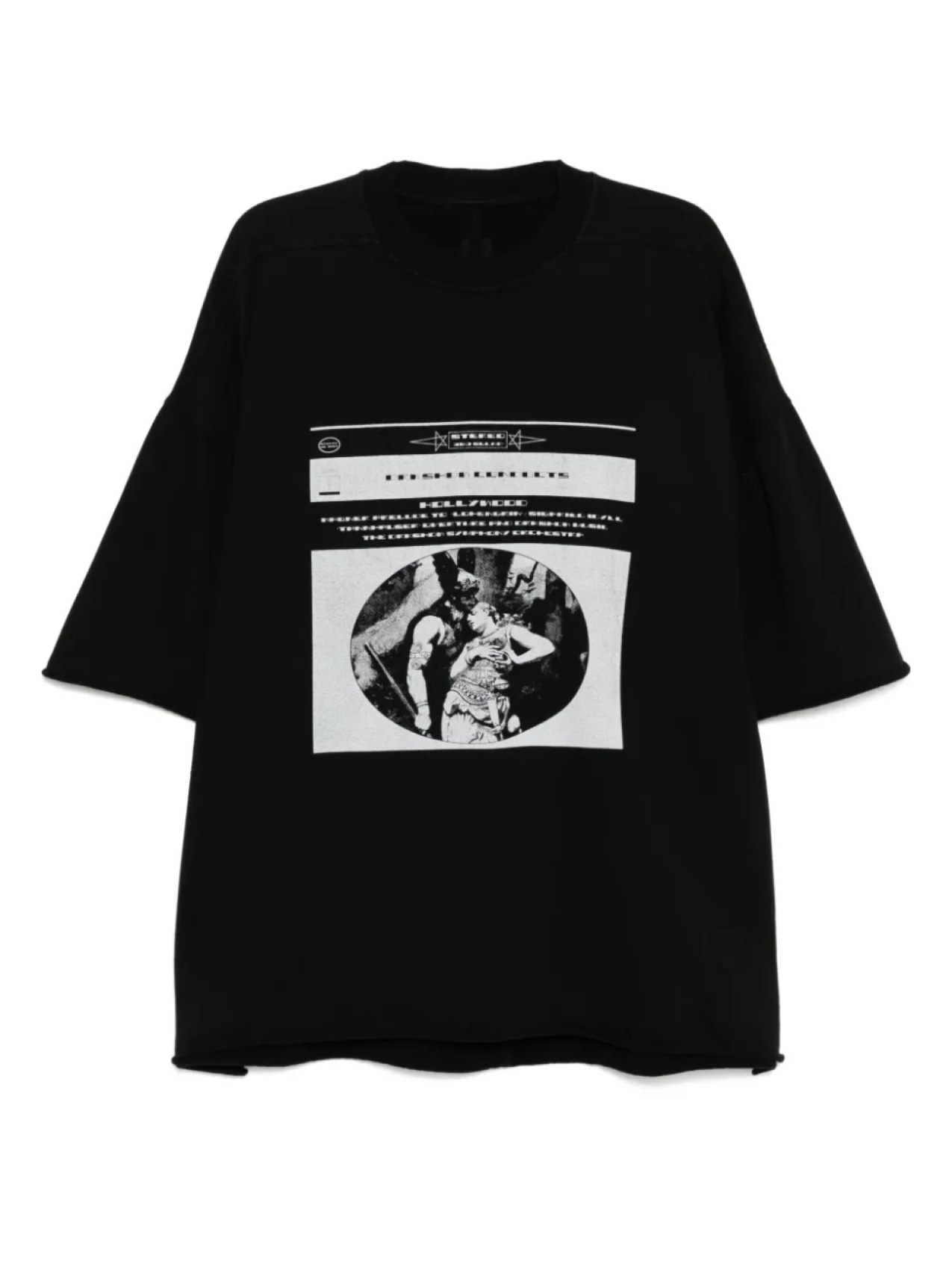 

Футболка Tommy Rick Owens DRKSHDW, черный