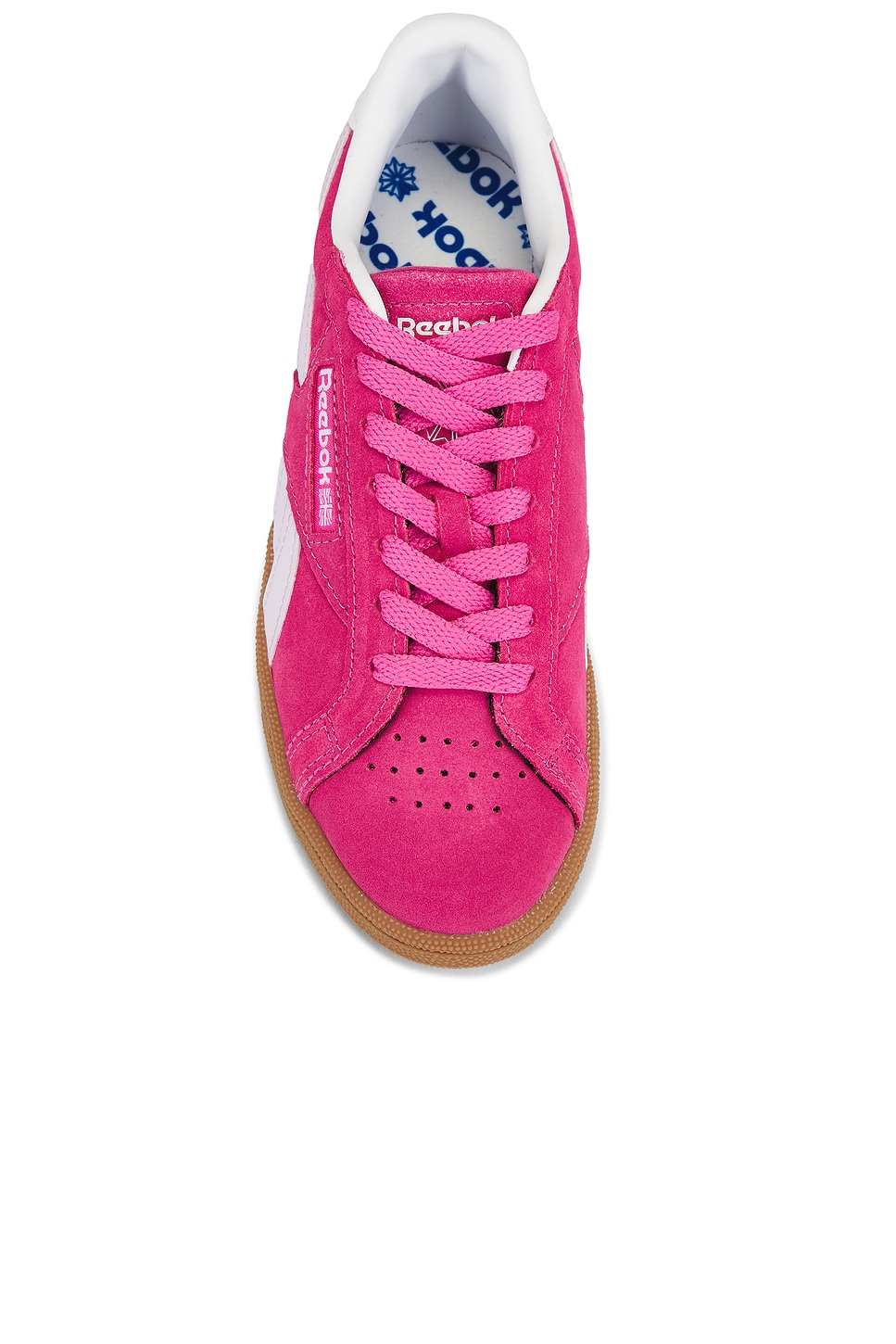 Кроссовки Reebok Club C Grounds UK, true pink, digital gleam & gum — фото 4