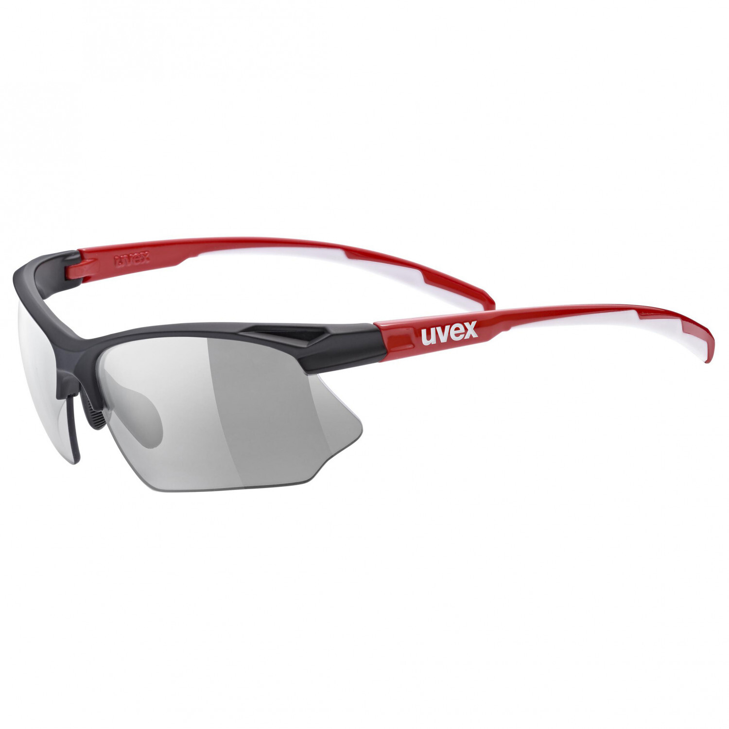 

Велосипедные очки Uvex Sportstyle 802 Variomatic Cat: 1 3, цвет Black Red White