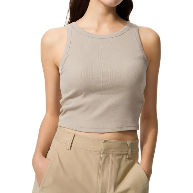 UNIQLO SS26 Топ-танк женский бежевый Others