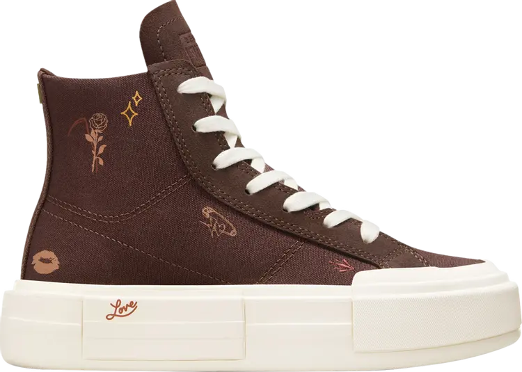 

Кроссовки Chuck Taylor All Star Cruise High 'Tiny Tattoos', красный