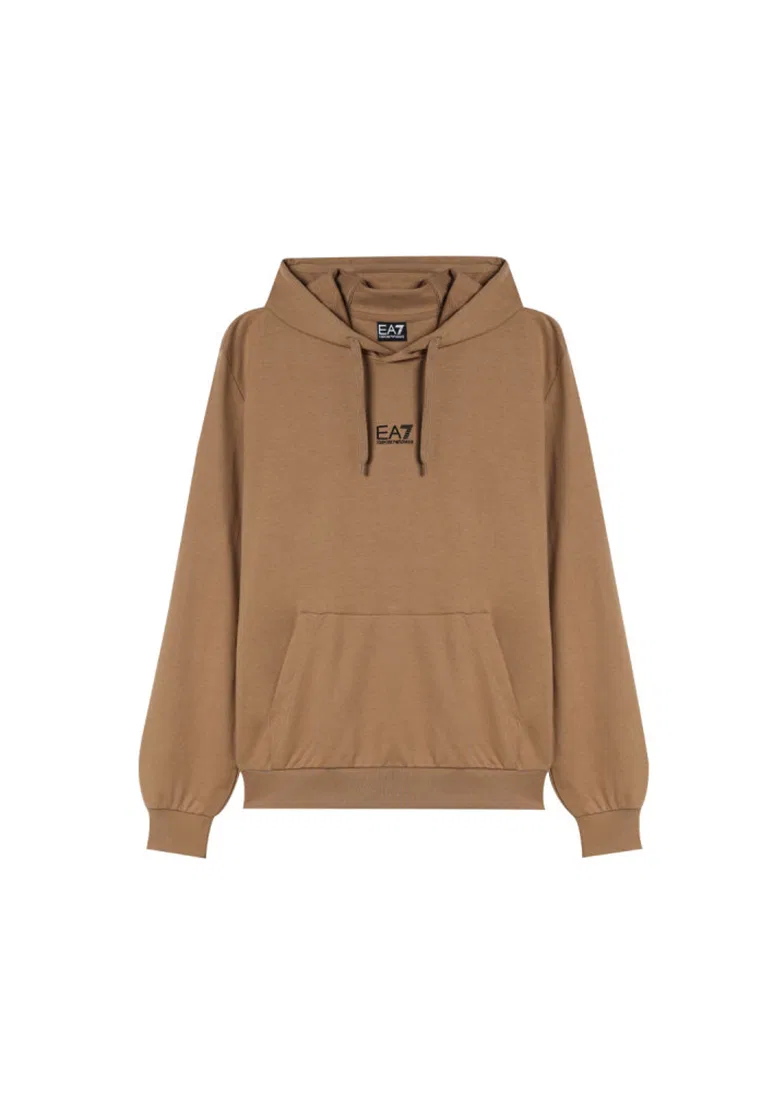 Толстовка мужская, коричневая, 8NPM32 PJVRZ Emporio Armani