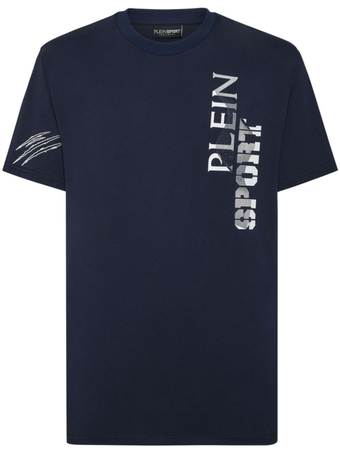 

Футболка с принтом логотипа Plein Sport SS Wave, синий