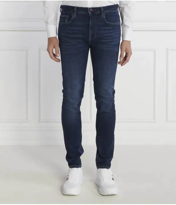 Джинсы BLEECKER MORTON slim fit Tommy Hilfiger, темно-синий