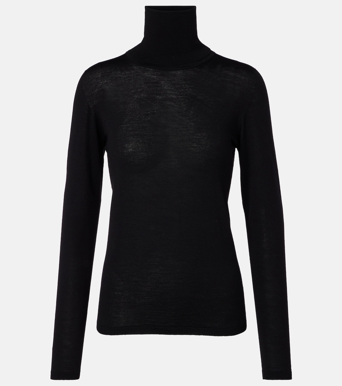 

Свитер водолазка из чистой шерсти Saluto Max Mara, черный