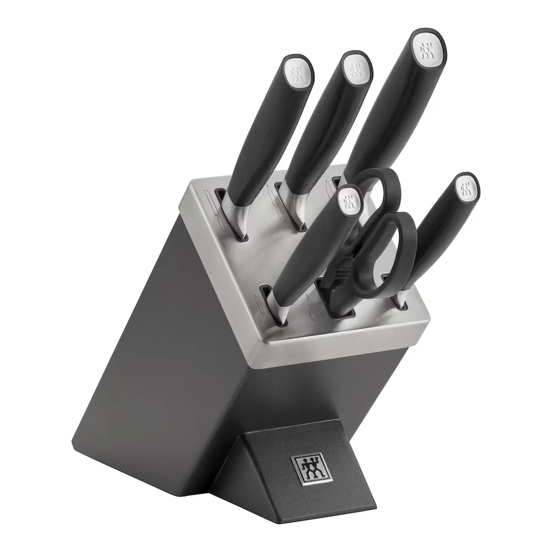 

All *Star Zwilling Блок самозатачивающихся ножей из 7 предметов, светло-серый