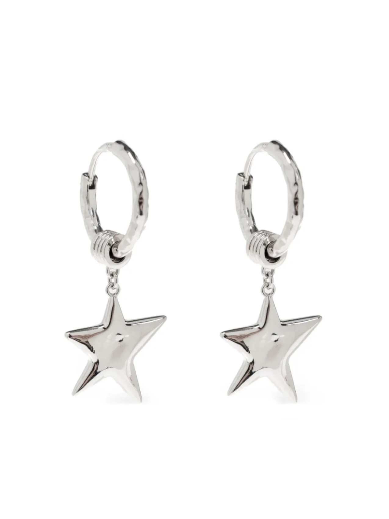 

Серьги-кольца в форме звезды Zadig&Voltaire, серебряный