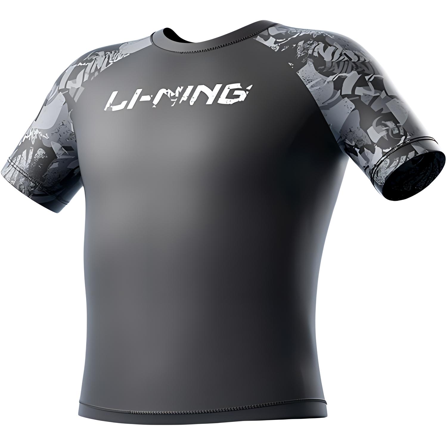 

Мужской купальник для мужчин LINING, Black Two-Piece Set (Swimsuit+Swimming Shorts)