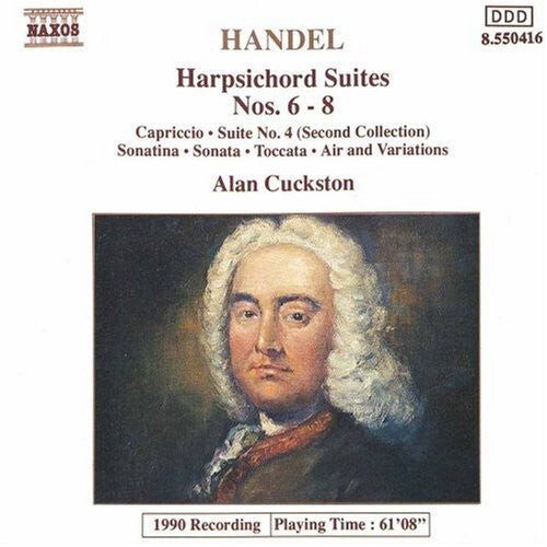 

CD диск Handel / Cuckston: Harpsichord Suites 6-8