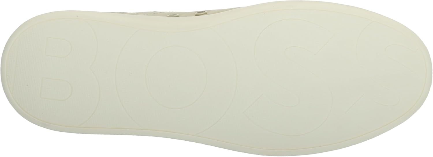 BOSS Мужские кроссовки Clint High Top Leather, Navajo Cream — фото 4
