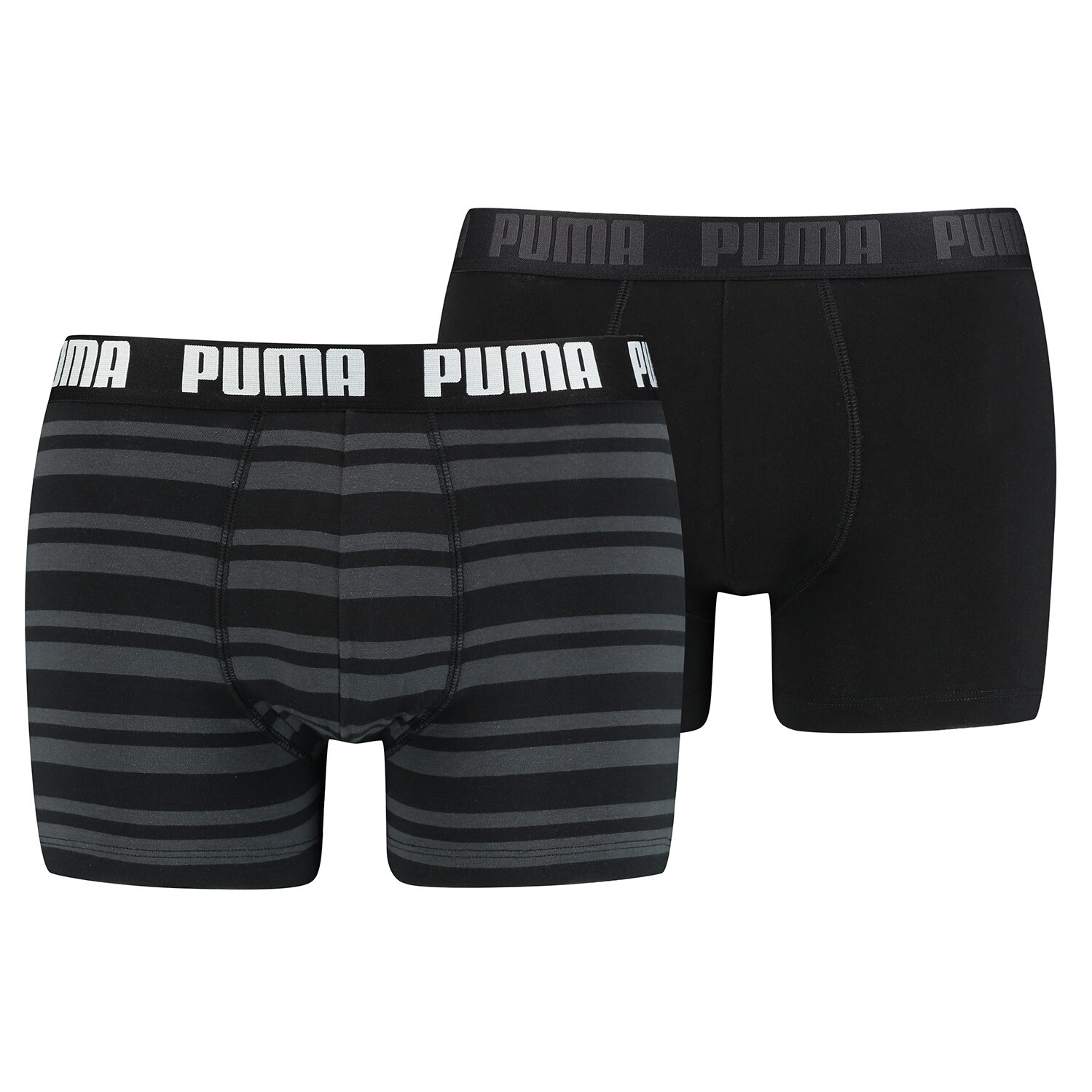 

Боксеры Puma Boxershorts HERITAGE STRIPE BOXER 2 шт, цвет 200 - black