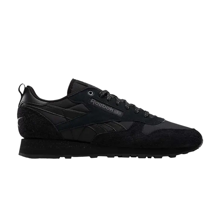 

Кроссовки Reebok Classic Leather 'Black Grey', черный
