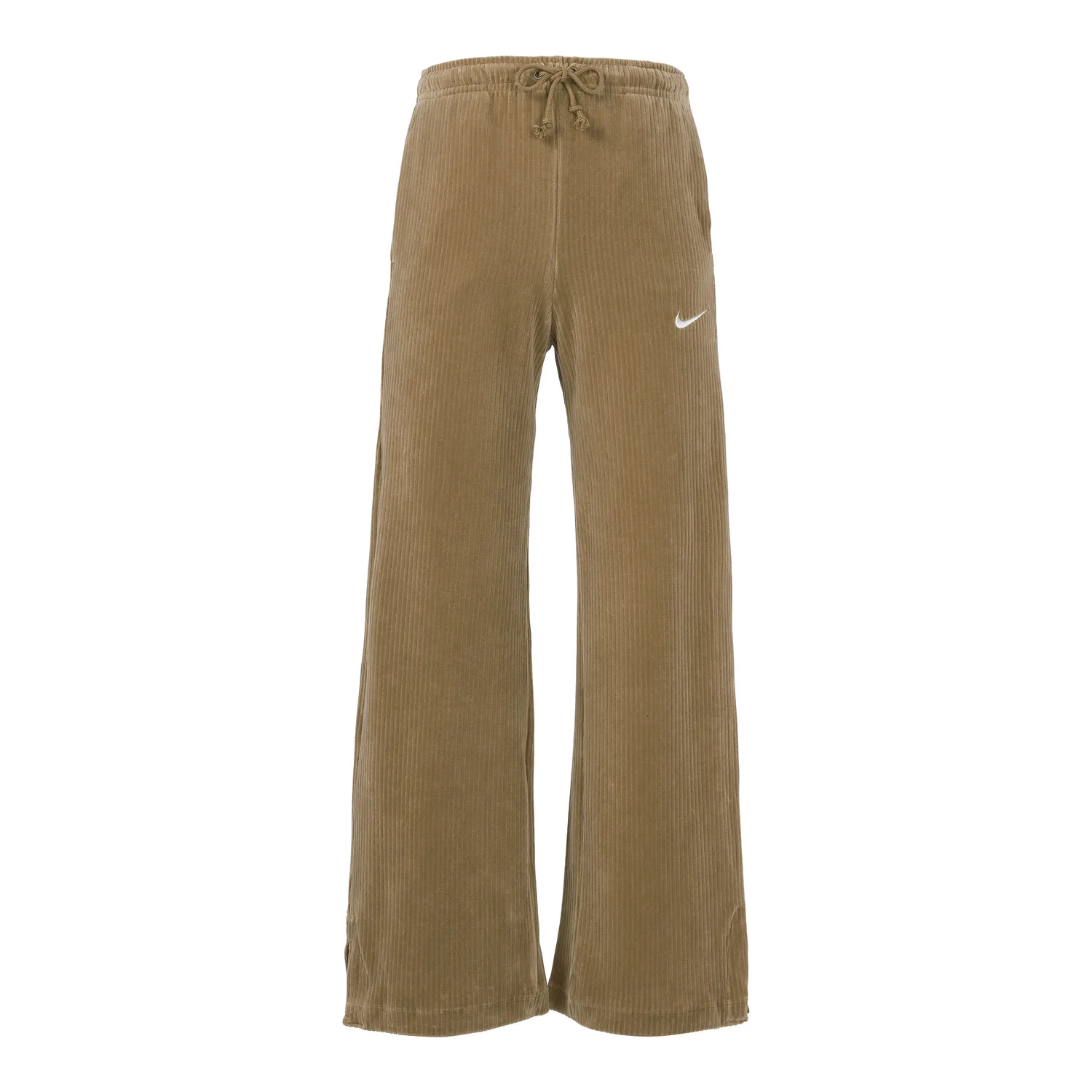 Широкие брюки из велюра Nike, Earth Yellow