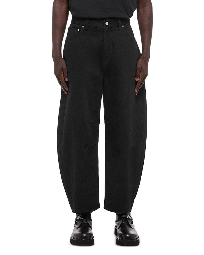 

Джинсы свободного кроя Cocoon черного цвета Helmut Lang, черный