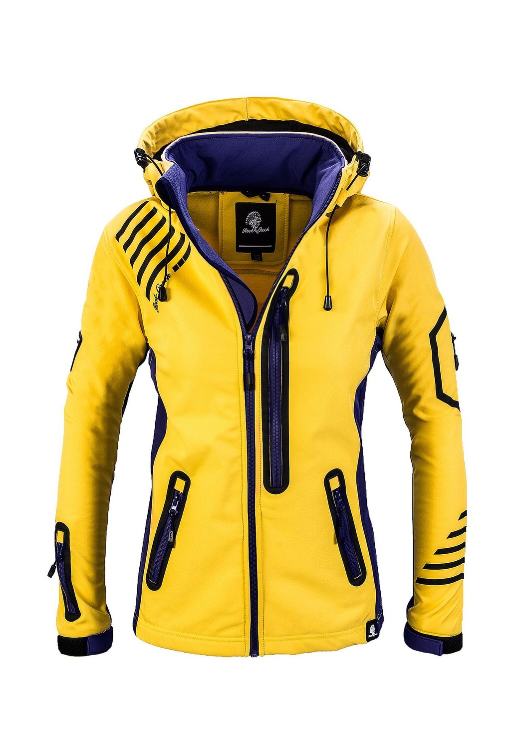

Куртка Softshell, стандартная посадка Rock Creek, желтый
