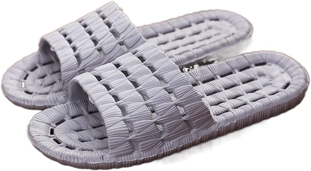 

Домашние тапочки LUCBEI Shark, тапочки для ванной с защитой от протекания воды, для мужчин и женщин, с мягкой подошвой, пустотелые, для ванной комнаты, летние сандалии (Цвет: фиолетовый, Размер: 38-39)