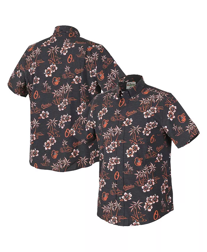 

Мужская черная рубашка Baltimore Orioles Kekai Performance на пуговицах Reyn Spooner