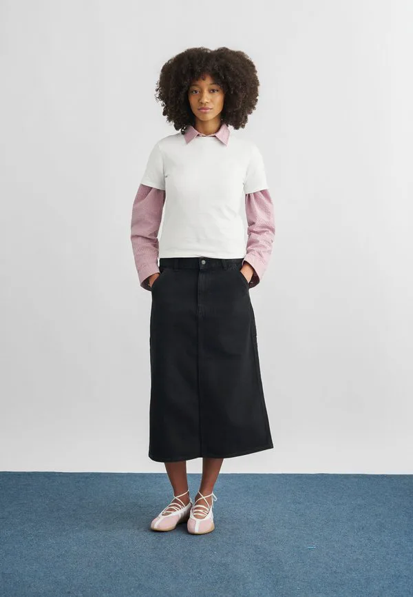 

Базовая футболка luca Carhartt Wip, White, Белый, Базовая футболка luca Carhartt Wip, White