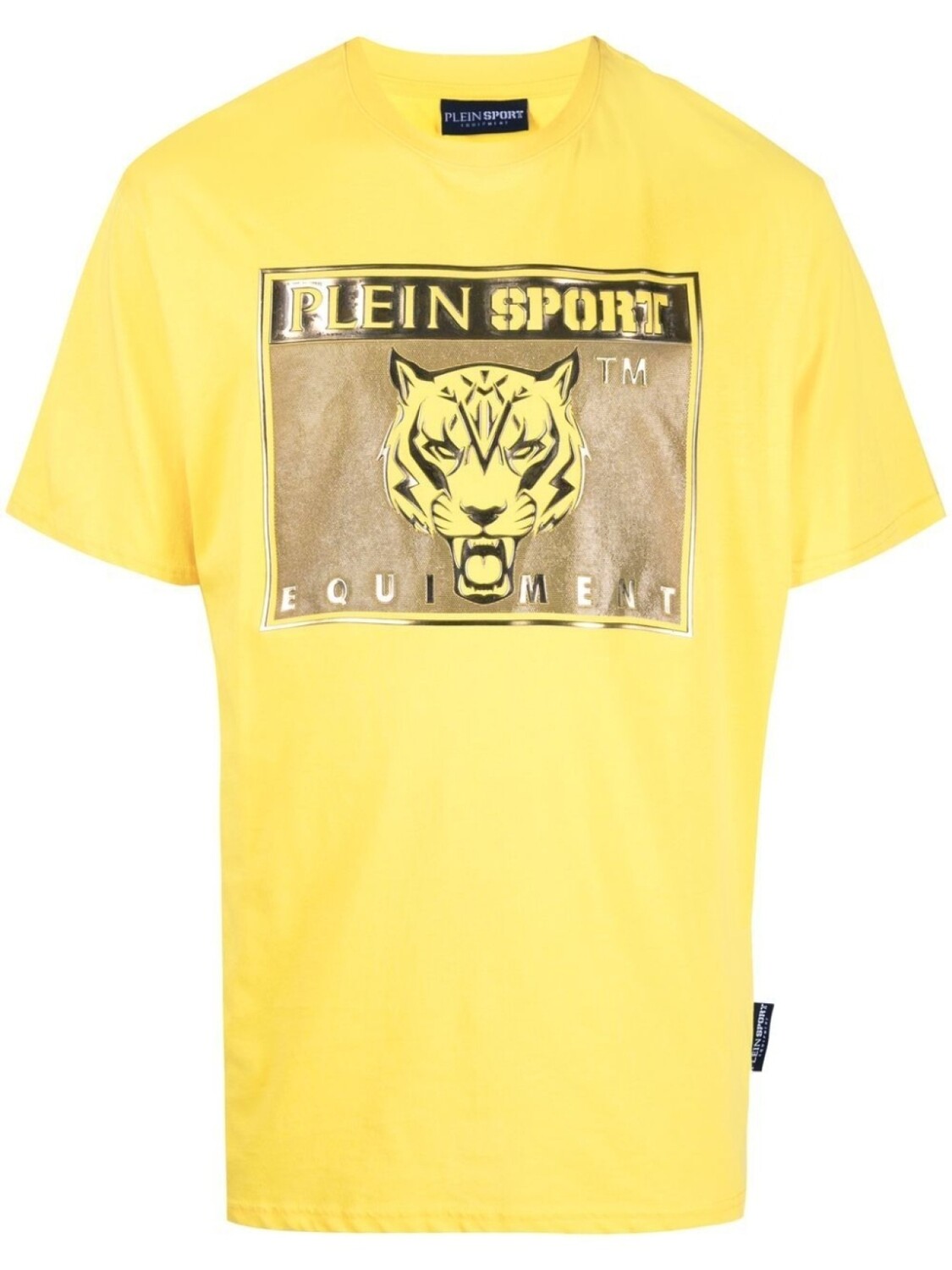 

Plein Sport футболка с логотипом, желтый