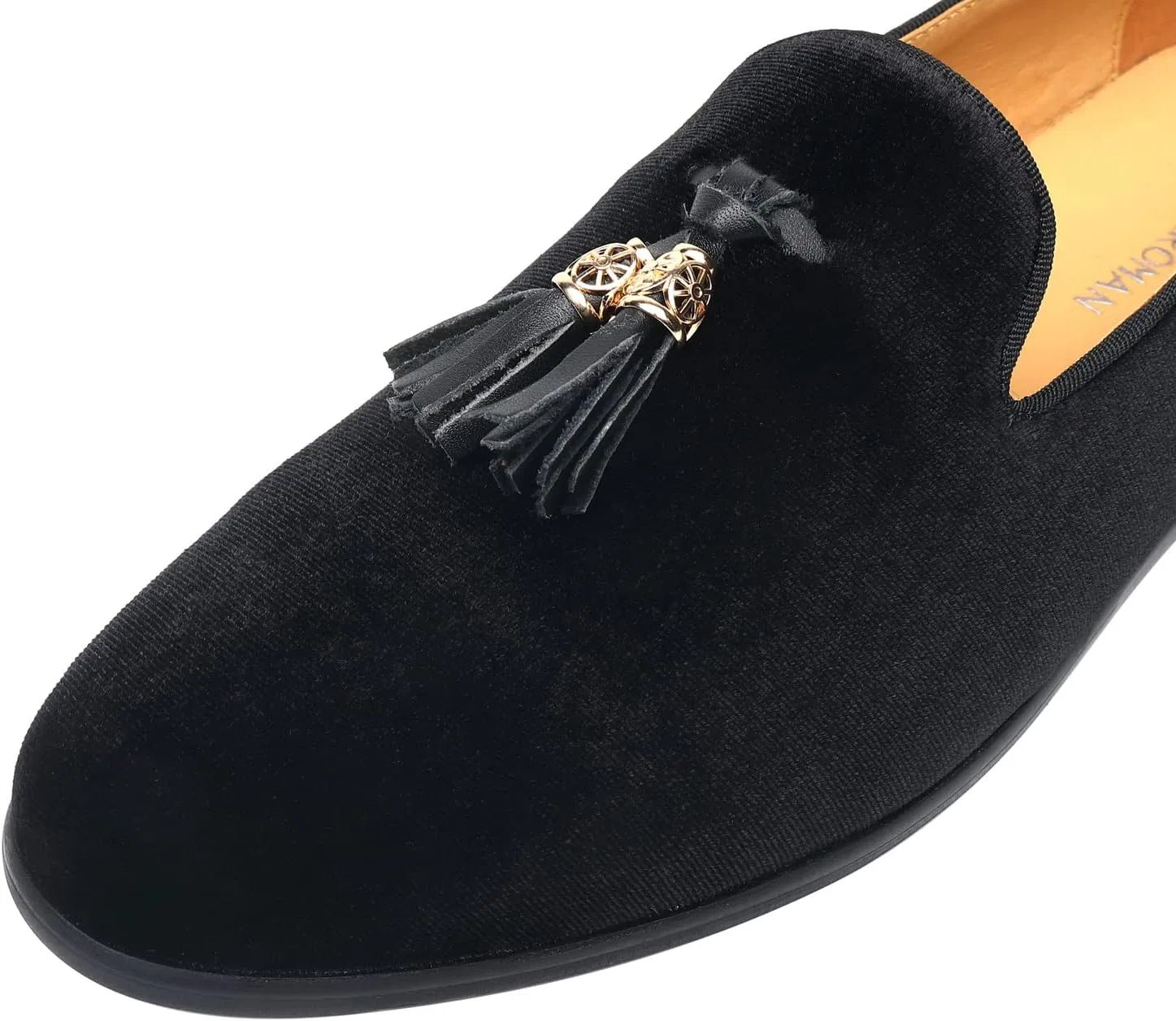 Мужские туфли ELANROMAN BR-C1500, Velvet Black — фото 3