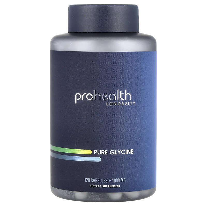 

ProHealth Longevity, чистый глицин, 1000 мг, 120 капсул