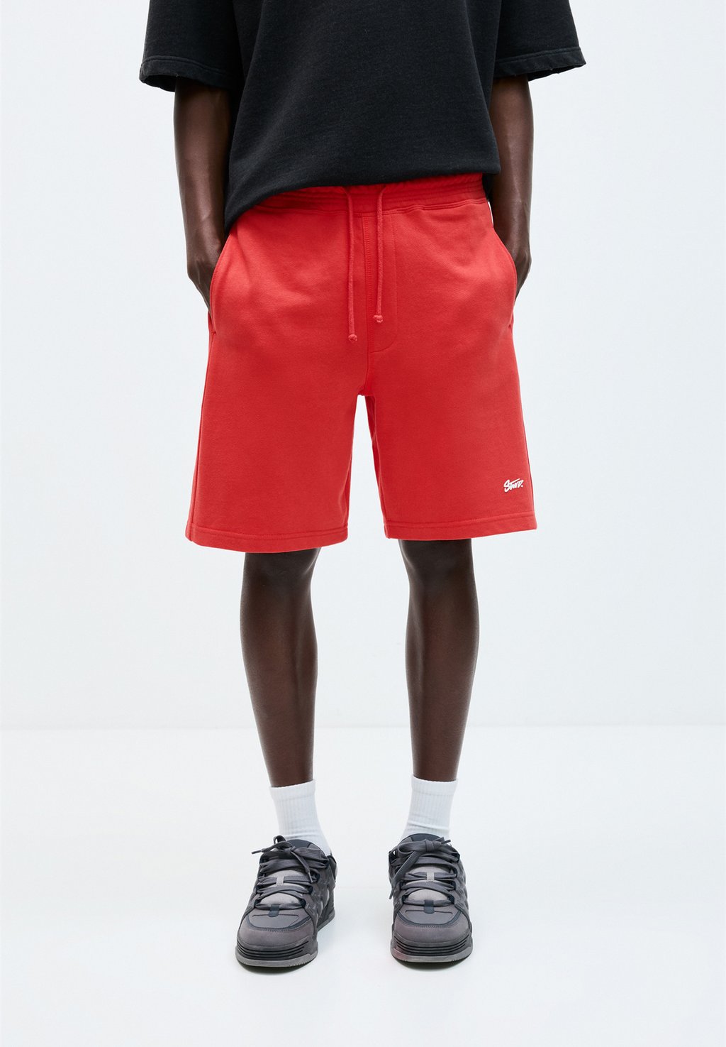 

Шорты JOGGER PULL&BEAR, красный