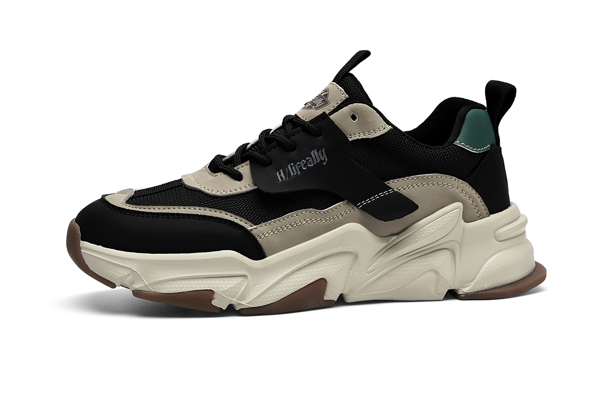 

Скользоустойчивые повседневные низкие туфли мужские HLA, землисто-желтый