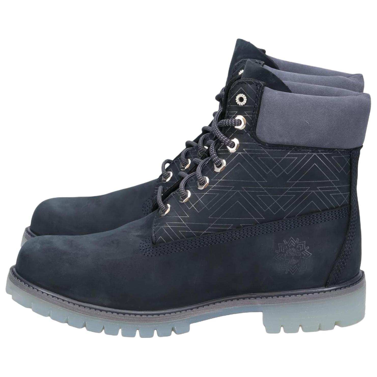 Timberland Премиум короткие ботинки Martin Mid Calf для мужчин Black — фото 3
