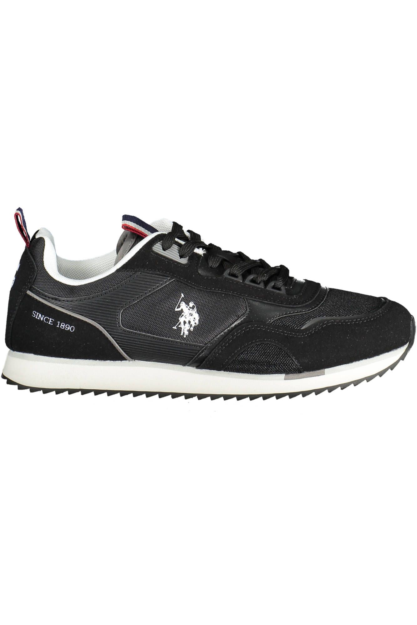 

Черные мужские кроссовки из полиэстера U.S. Polo Assn.