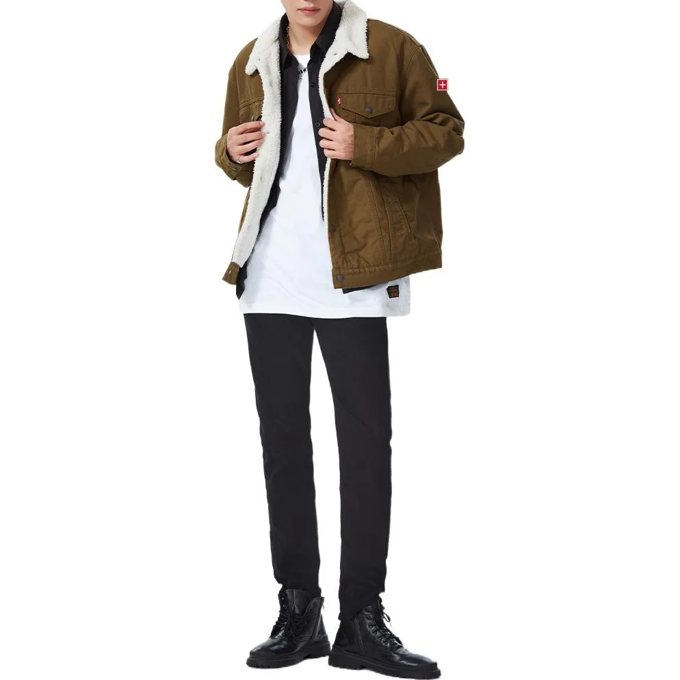 Куртка Levi's FW22 Unisex Army Green — фото 4