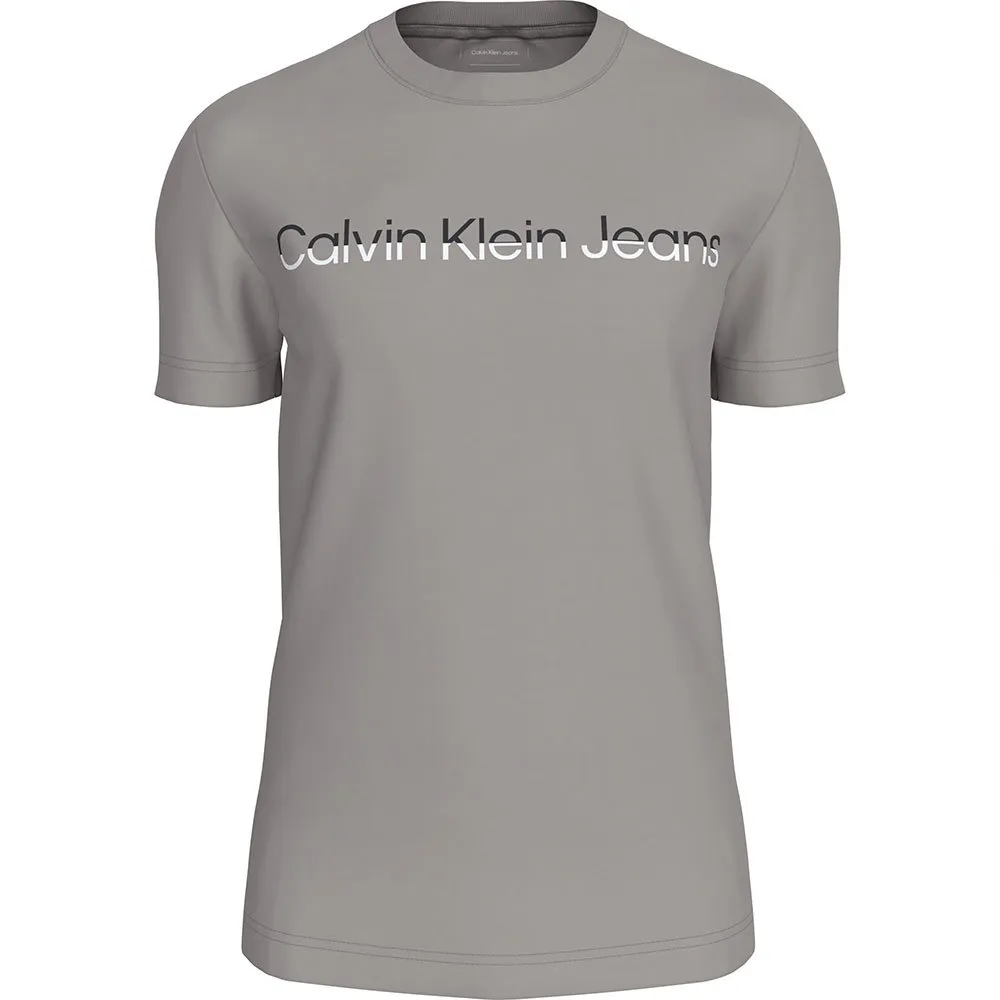 

Футболка Calvin Klein Jeans Mixed Institutional Logo, серый