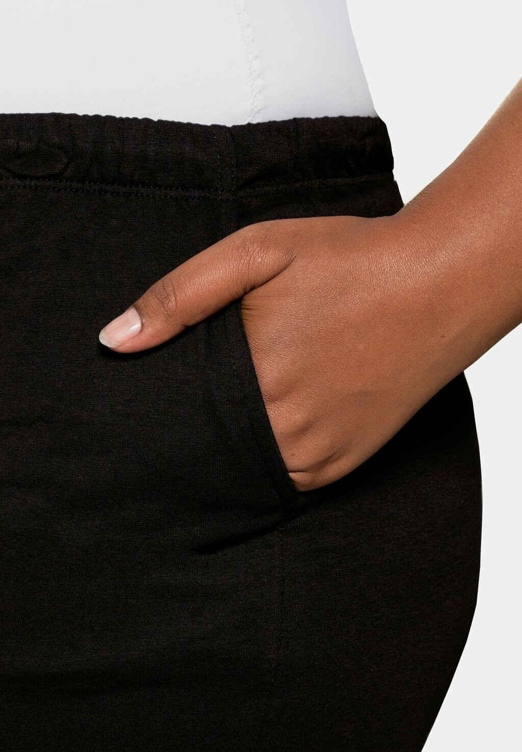 

Спортивные брюки STRETCH Ulla Popken, черный