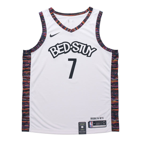 

Футболка nba city limited jersey sw fan edition 2019 2020 сезон brooklyn nets durant № 7 Nike, белый