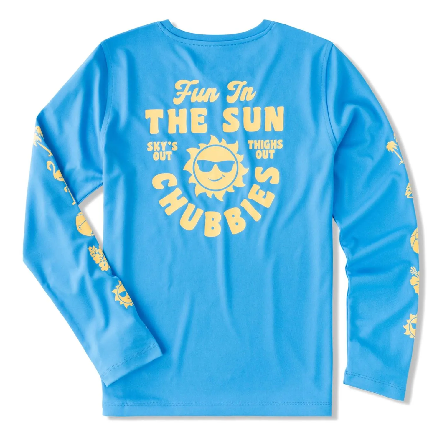 

Детский рашгард с длинными рукавами Chubbies, Sun Setter
