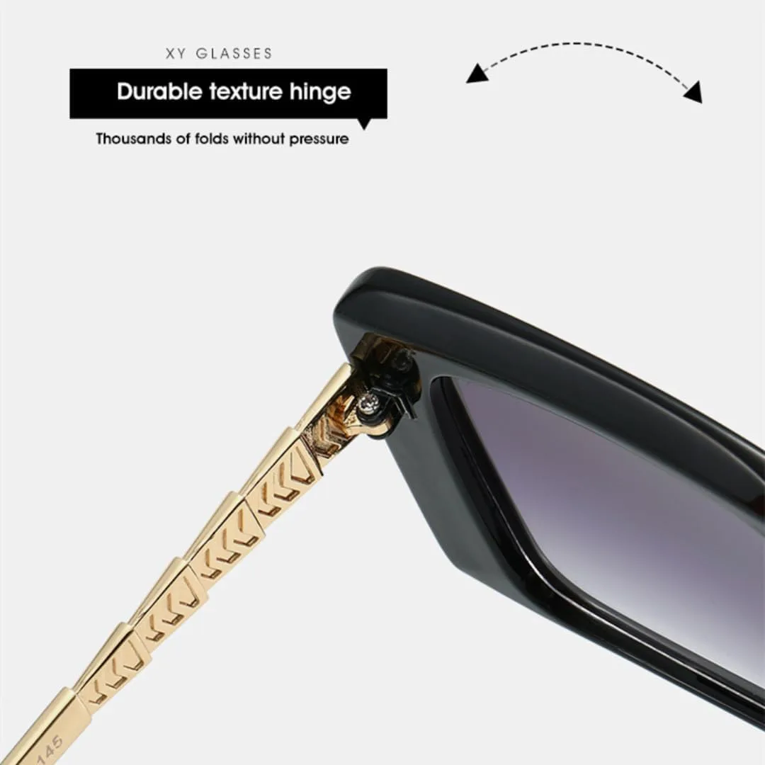 

Крупные солнцезащитные очки с градиентным переходом цвета (зеленый и желтый) для женщин, модные очки с защитой от УФ-излучения UV400 HHZZYVY, 3244-c7 Trans